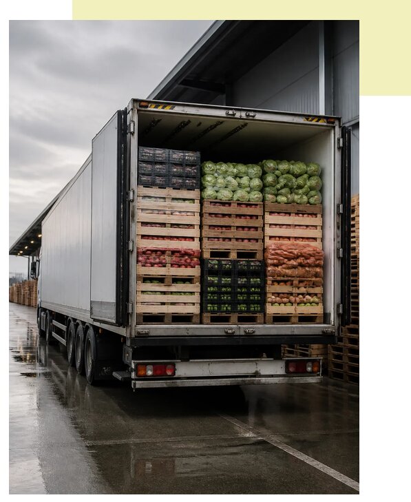 Перевозка плодоовощной продукции в Чернушку по цене от 5078 р. | Агросервис-Чрш