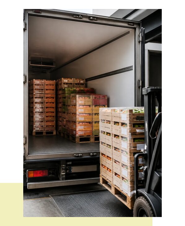 Перевозка сельхозпродукции на паллетах с доставкой в Чернушку